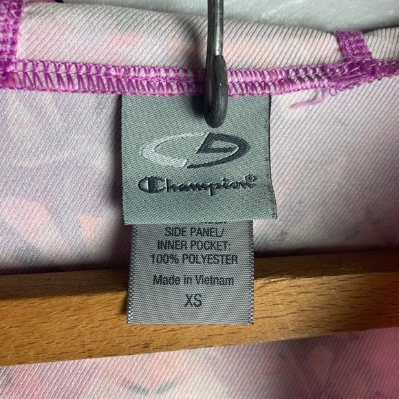 Champion Pink Patterned Full Zip Wind Breaker - Picture 3 of 4